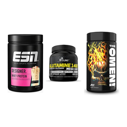 Definitionsphase-Set: ESN Designer + Olimp L-Glutam + JNX Sports – alle enthaltenen Artikel