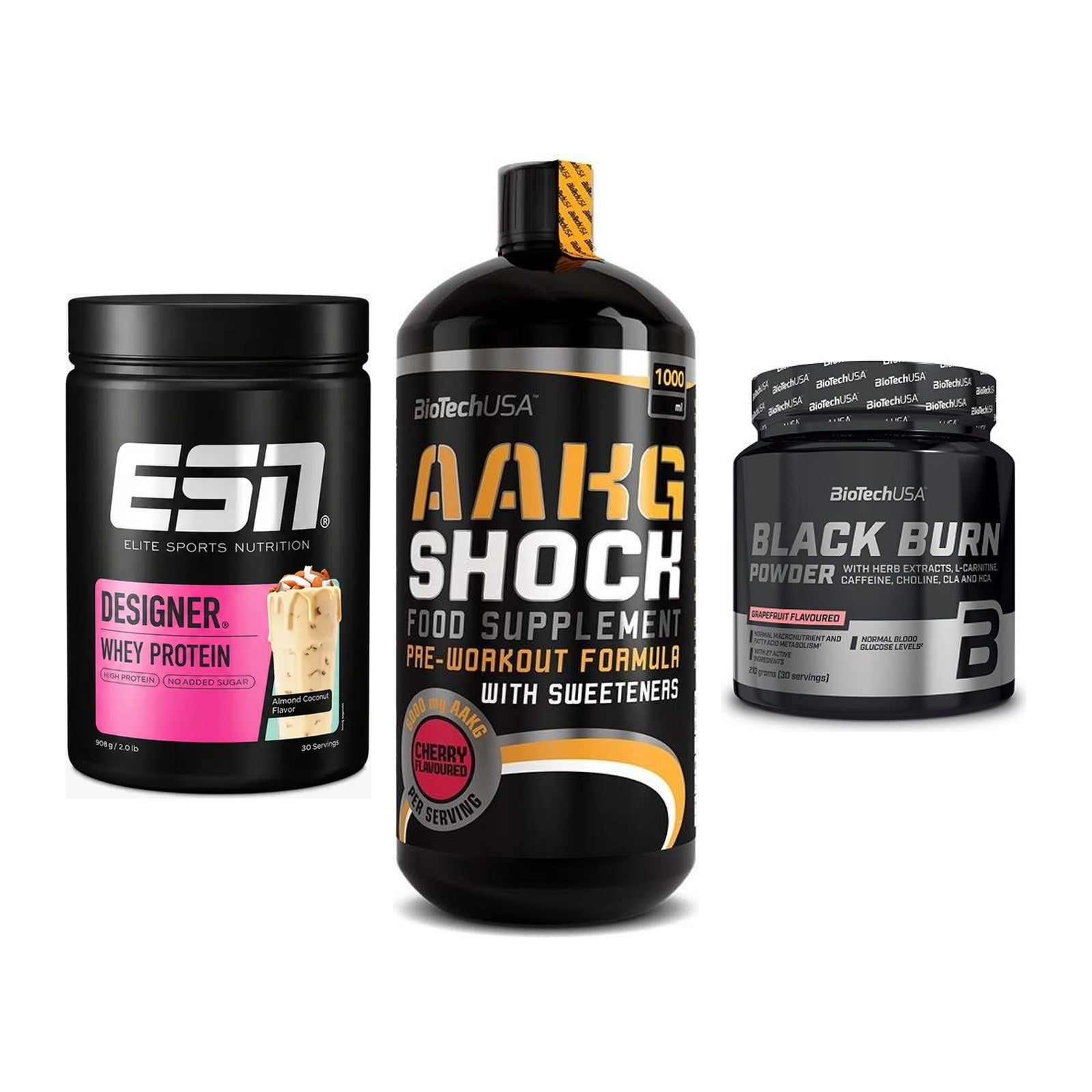 Definitionsphase-Set: ESN Designer + BioTech AAKG + BioTech Black – alle enthaltenen Artikel
