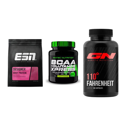 Definitionsphase-Set: ESN Designer + Scitec BCAA + GN 110 Fahrenh – alle enthaltenen Artikel