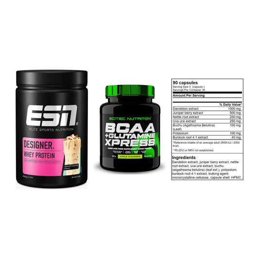Definitionsphase-Set: ESN Designer + Scitec BCAA + GN Shred Cuts – alle enthaltenen Artikel