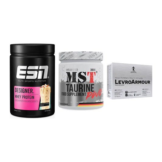 Definitionsphase-Set: ESN Designer + MST Taurine + Kevin Levrone – alle enthaltenen Artikel