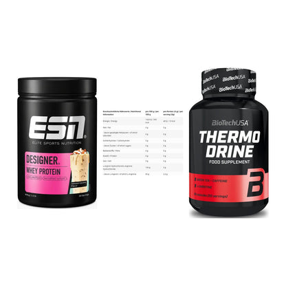 Definitionsphase-Set: ESN Designer + INLEAD L-Argin + BioTech Thermo – alle enthaltenen Artikel