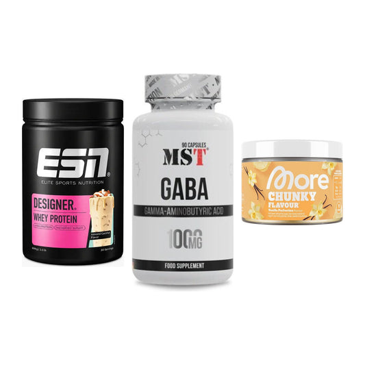 Definitionsphase-Set: ESN Designer + MST GABA + More Nutrition – alle enthaltenen Artikel