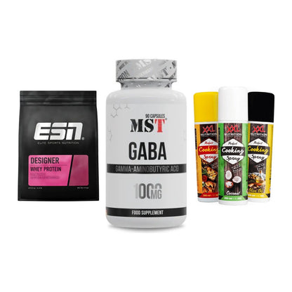 Definitionsphase-Set: ESN Designer + MST GABA + XXL Nutrition – alle enthaltenen Artikel