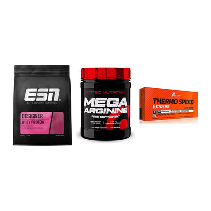 Definitionsphase-Set: ESN Designer + Scitec Mega + Olimp Thermo – alle enthaltenen Artikel