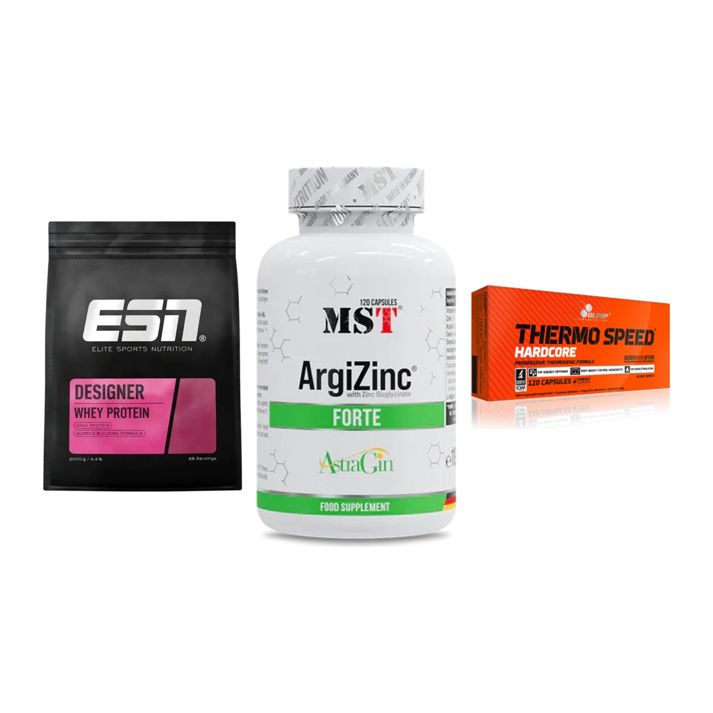 Definitionsphase-Set: ESN Designer + MST ArgiZinc + Olimp Thermo – alle enthaltenen Artikel