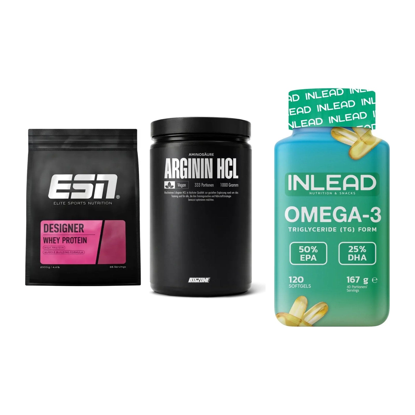 Definitionsphase-Set: ESN Designer + Big Zone + INLEAD Omega-3 – alle enthaltenen Artikel