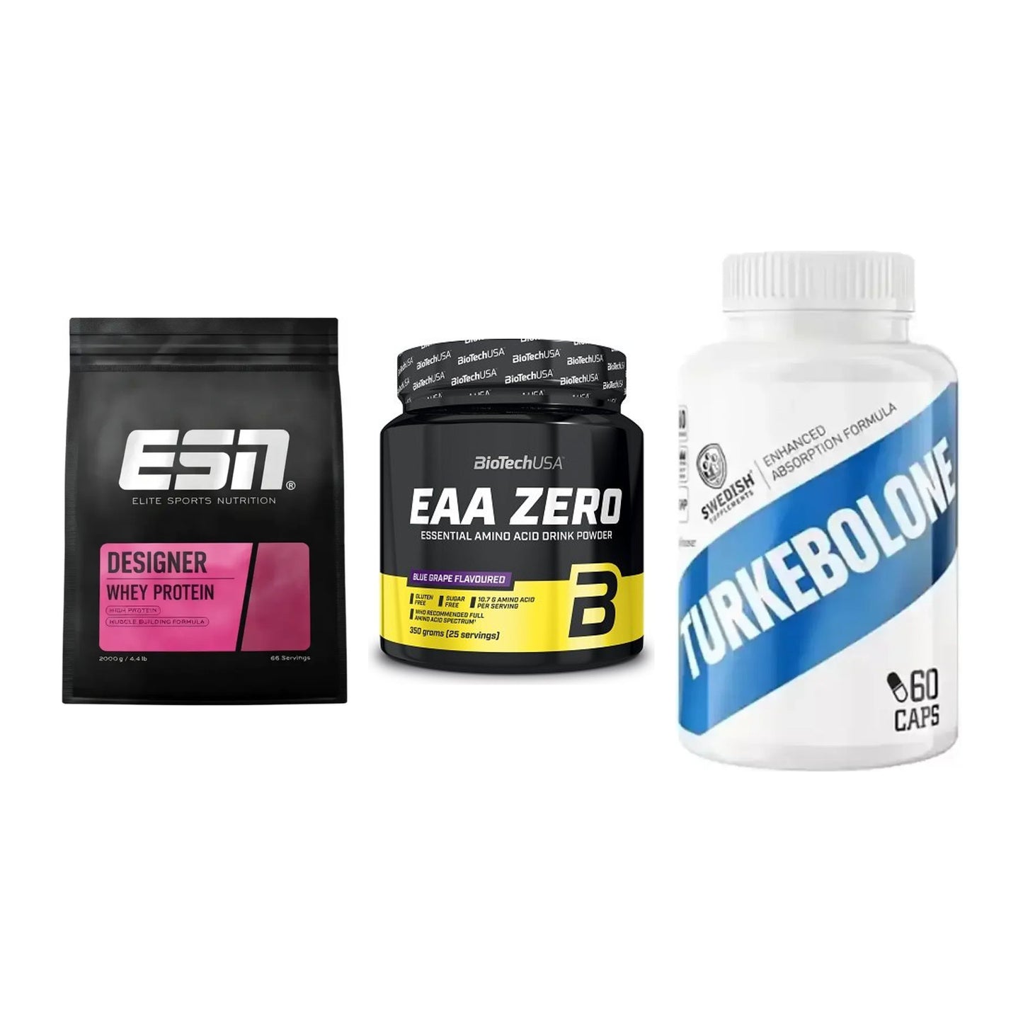 Definitionsphase-Set: ESN Designer + BioTech EAA + Swedish Supple – alle enthaltenen Artikel