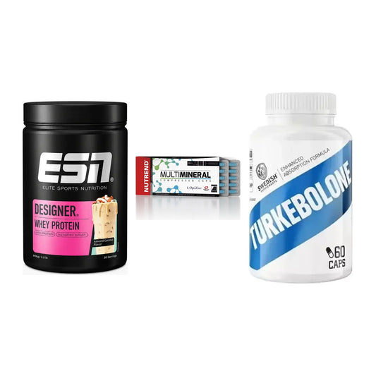 Definitionsphase-Set: ESN Designer + Nutrend Multim + Swedish Supple – alle enthaltenen Artikel