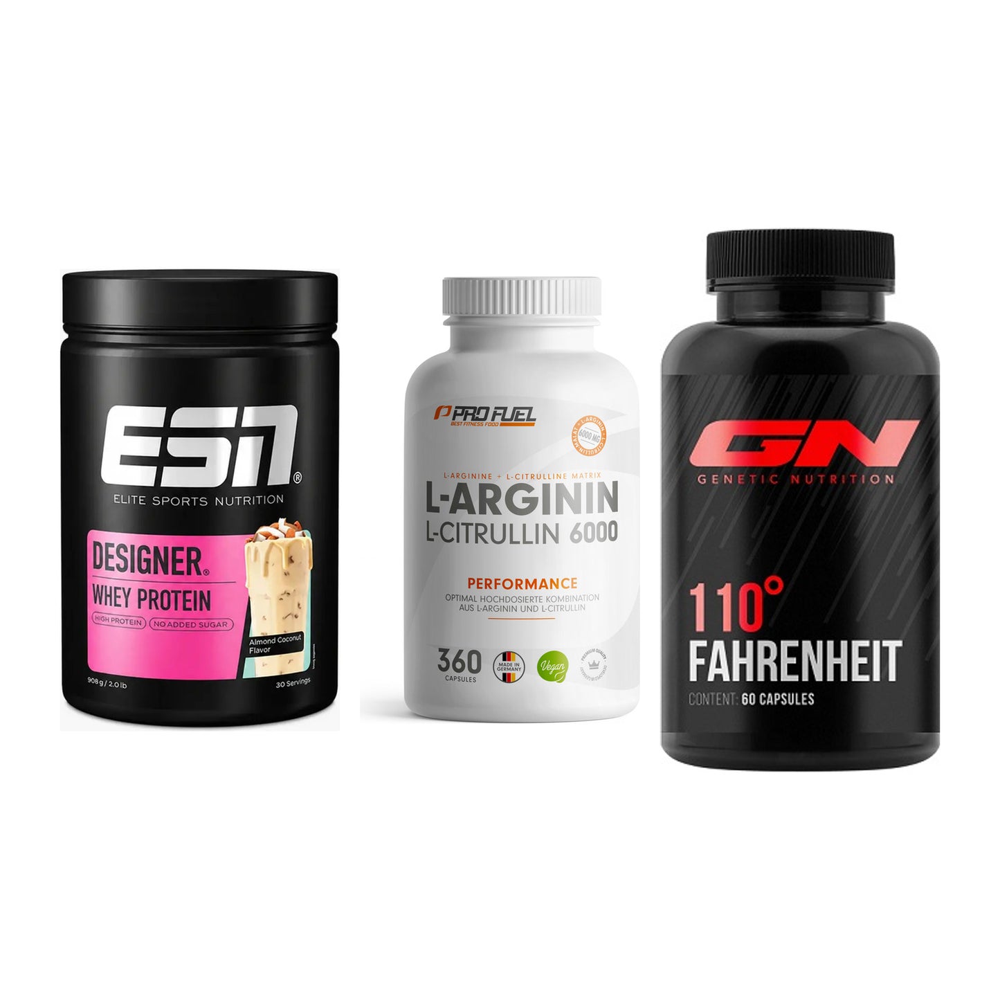 Definitionsphase-Set: ESN Designer + ProFuel L-Argi + GN 110 Fahrenh – alle enthaltenen Artikel