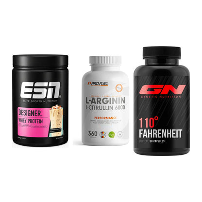 Definitionsphase-Set: ESN Designer + ProFuel L-Argi + GN 110 Fahrenh – alle enthaltenen Artikel