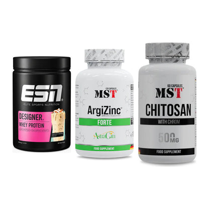 Definitionsphase-Set: ESN Designer + MST ArgiZinc + MST Chitosan – alle enthaltenen Artikel