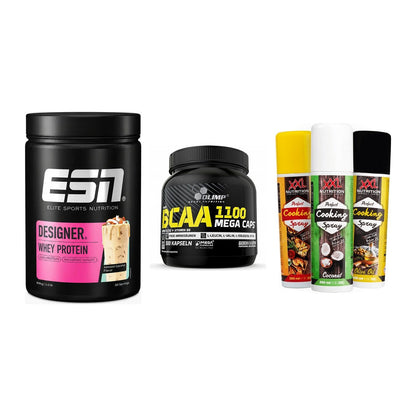 Definitionsphase-Set: ESN Designer + Olimp BCAA + XXL Nutrition – alle enthaltenen Artikel