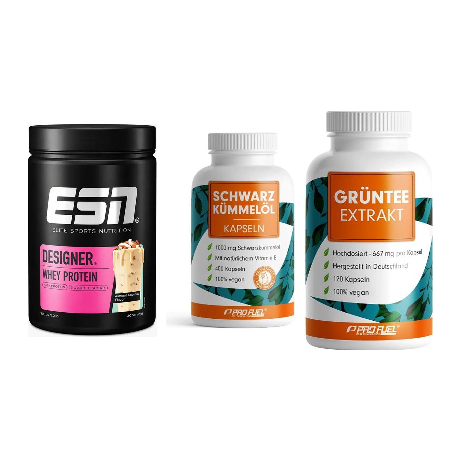 Definitionsphase-Set: ESN Designer + ProFuel Schwar + ProFuel Grünte – alle enthaltenen Artikel
