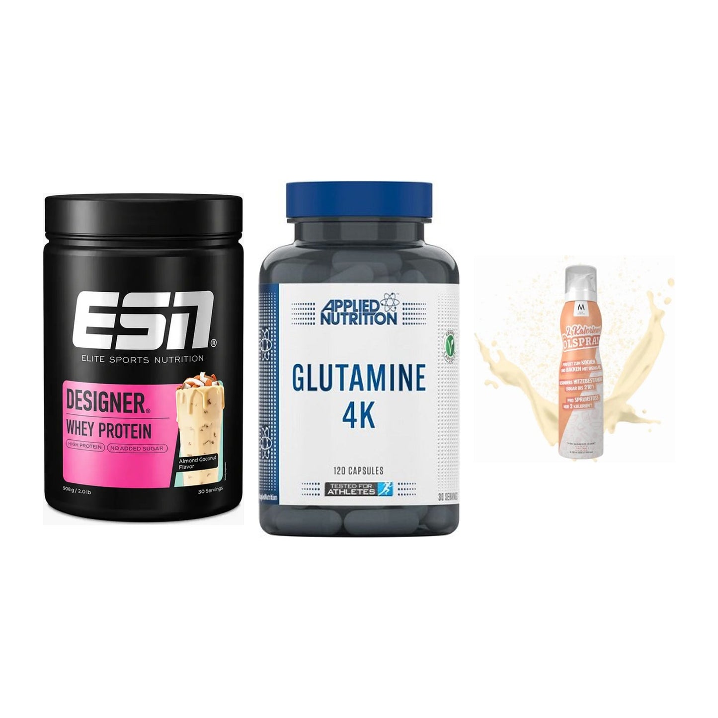 Definitionsphase-Set: ESN Designer + Applied Nutrit + More Nutrition – alle enthaltenen Artikel