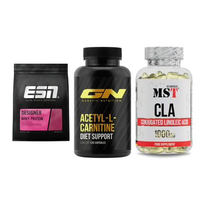 Definitionsphase-Set: ESN Designer + GN Acetyl + MST CLA 1000mg – alle enthaltenen Artikel