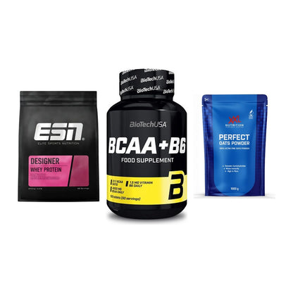 Definitionsphase-Set: ESN Designer + BioTech BCAA+B + XXL Nutrition – alle enthaltenen Artikel