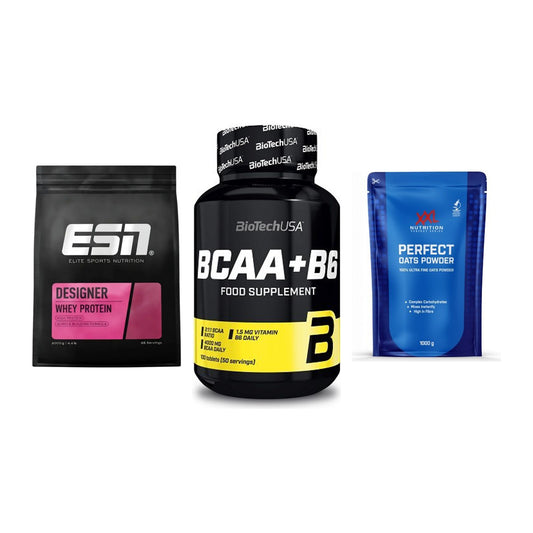 Definitionsphase-Set: ESN Designer + BioTech BCAA+B + XXL Nutrition – alle enthaltenen Artikel