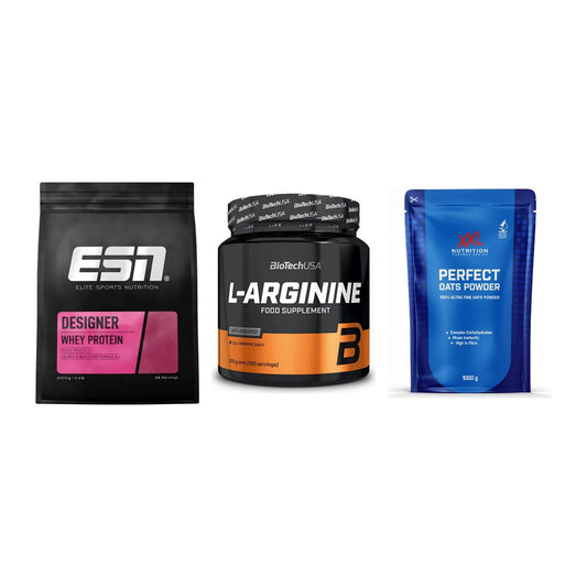 Definitionsphase-Set: ESN Designer + BioTech L-Argi + XXL Nutrition – alle enthaltenen Artikel