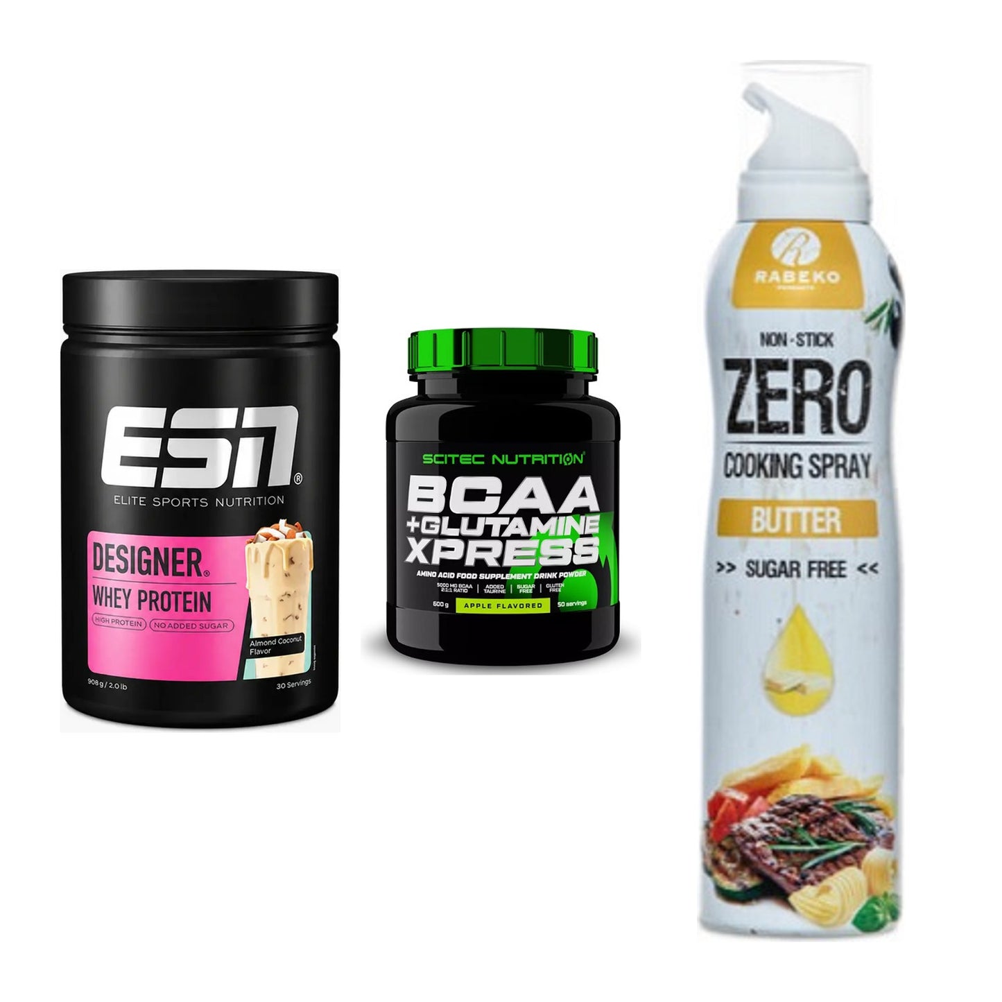 Definitionsphase-Set: ESN Designer + Scitec BCAA + Rabeko Zero – alle enthaltenen Artikel