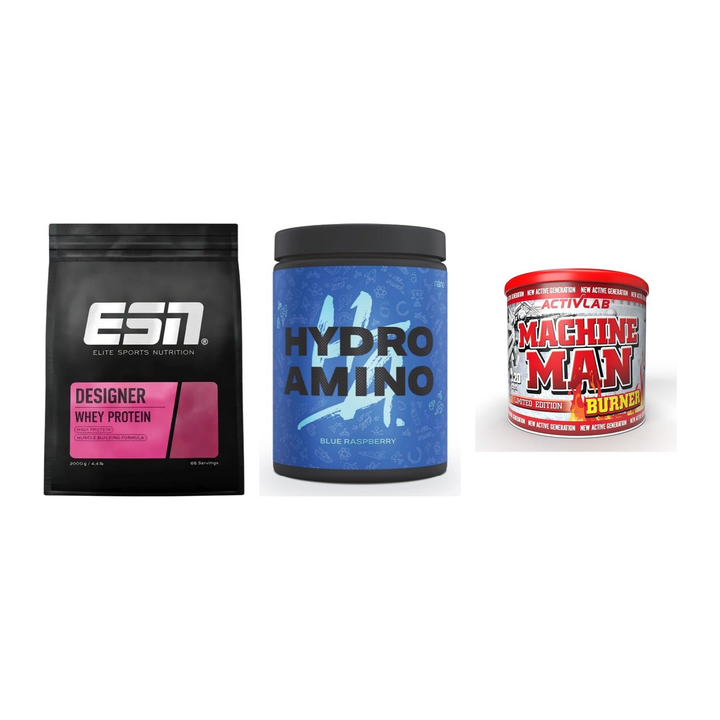 Definitionsphase-Set: ESN Designer + Nanosupps + Activlab – alle enthaltenen Artikel