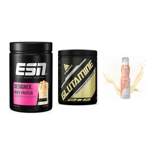 Definitionsphase-Set: ESN Designer + Peak Glutamin + More Nutrition – alle enthaltenen Artikel