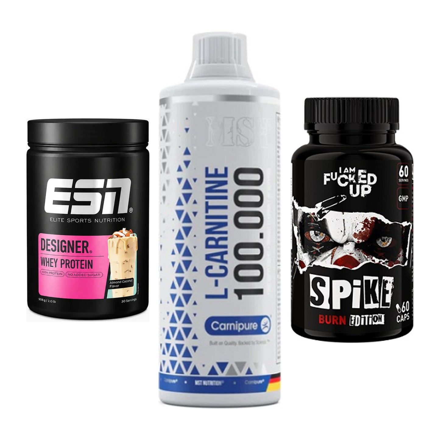 Definitionsphase-Set: ESN Designer + MST L-Carnitin + Swedish Supple – alle enthaltenen Artikel