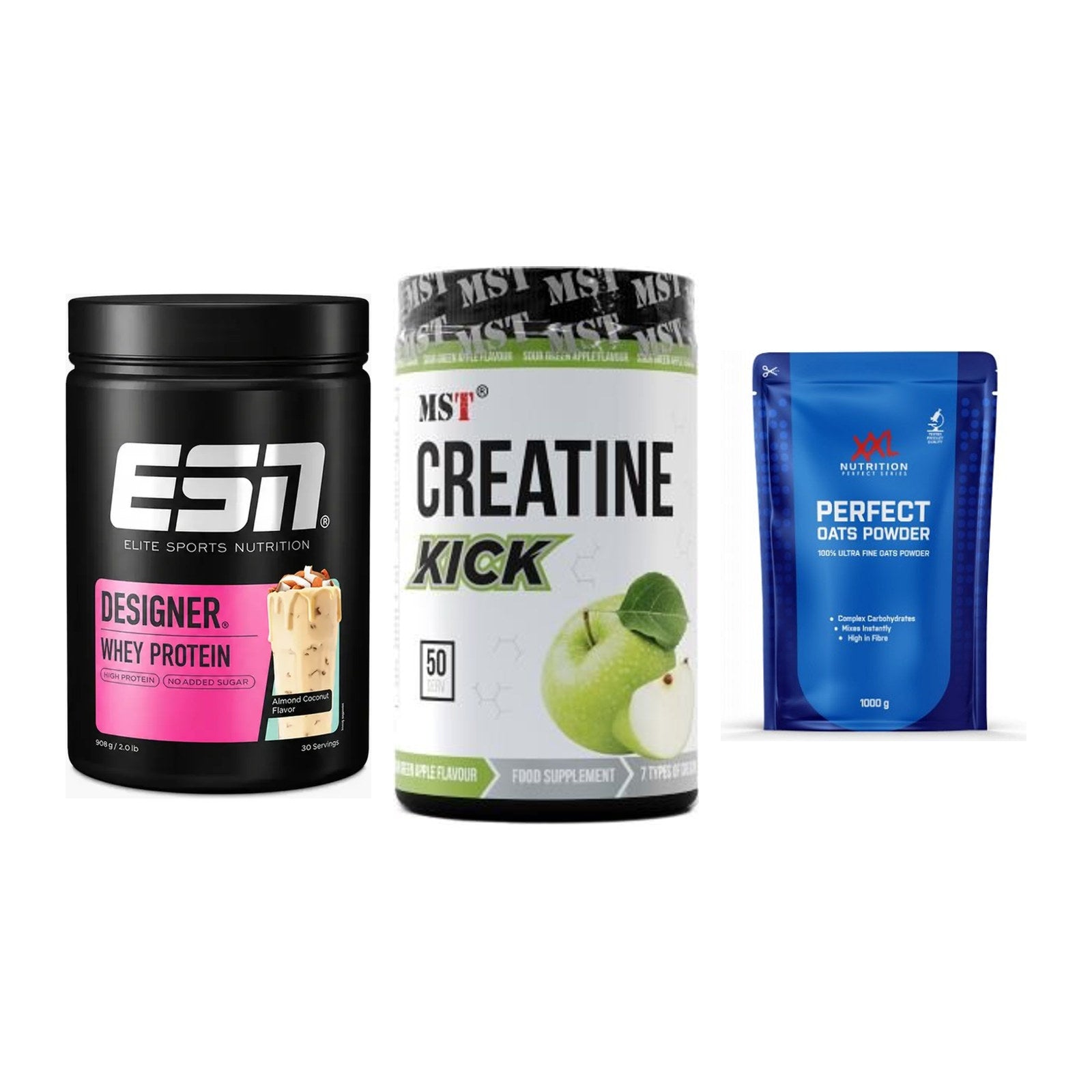 Definitionsphase-Set: ESN Designer + MST Creatine + XXL Nutrition – alle enthaltenen Artikel