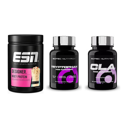 Definitionsphase-Set: ESN Designer + Scitec Tryptop + Scitec CLA – alle enthaltenen Artikel