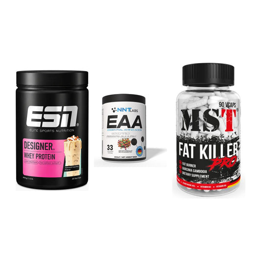 Definitionsphase-Set: ESN Designer Whey + NNT EAA + MST Fat Killer – alle enthaltenen Artikel