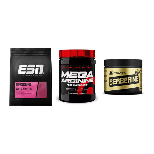 Definitionsphase-Set: ESN Designer + Scitec Mega + Peak Berberine – alle enthaltenen Artikel