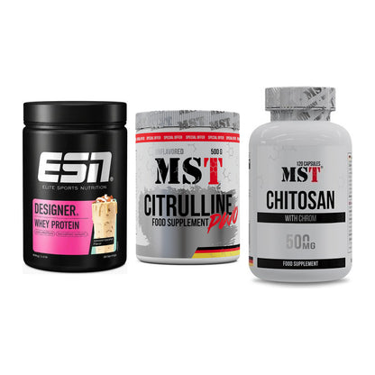 Definitionsphase-Set: ESN Designer + MST Citrulline + MST Chitosan – alle enthaltenen Artikel