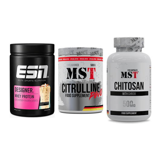 Definitionsphase-Set: ESN Designer + MST Citrulline + MST Chitosan – alle enthaltenen Artikel