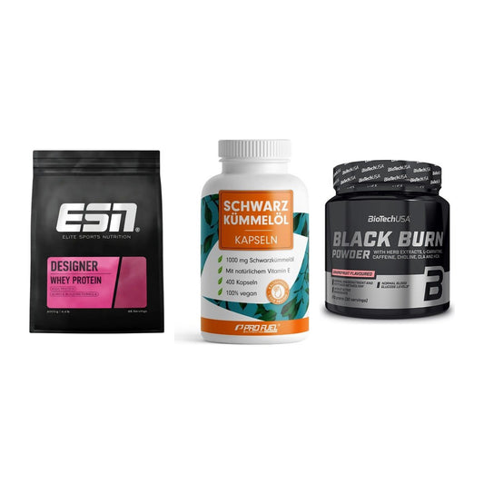 Definitionsphase-Set: ESN Designer + ProFuel Schwar + BioTech Black – alle enthaltenen Artikel