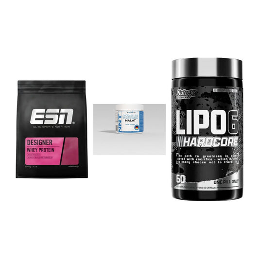 Definitionsphase-Set: ESN Designer + NNT Citrullin + Nutrex Lipo 6 – alle enthaltenen Artikel