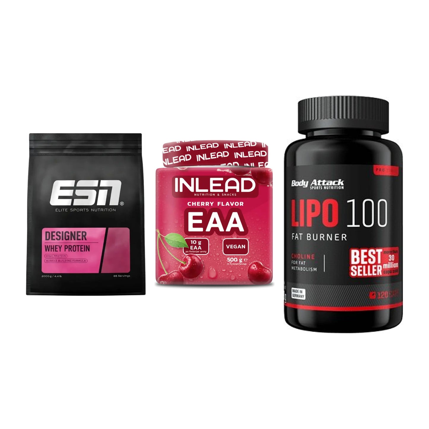 Definitionsphase-Set: ESN Designer + INLEAD EAA + Body Attack – alle enthaltenen Artikel