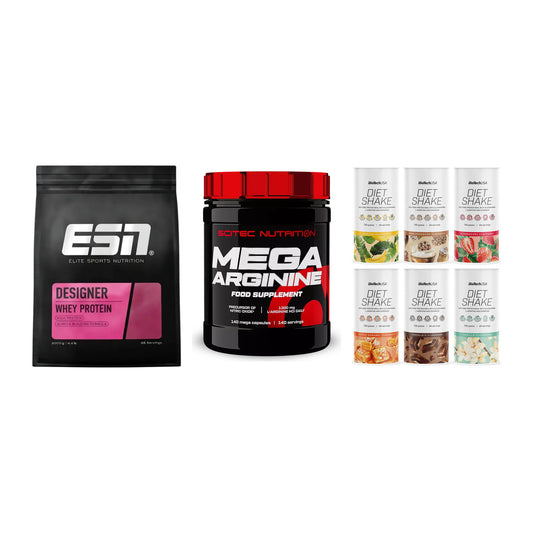 Definitionsphase-Set: ESN Designer + Scitec Mega + BioTech Diet – alle enthaltenen Artikel