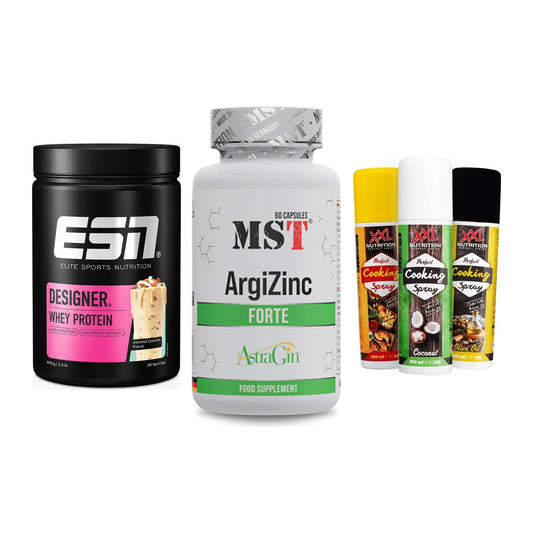 Definitionsphase-Set: ESN Designer + MST ArgiZinc + XXL Nutrition – alle enthaltenen Artikel