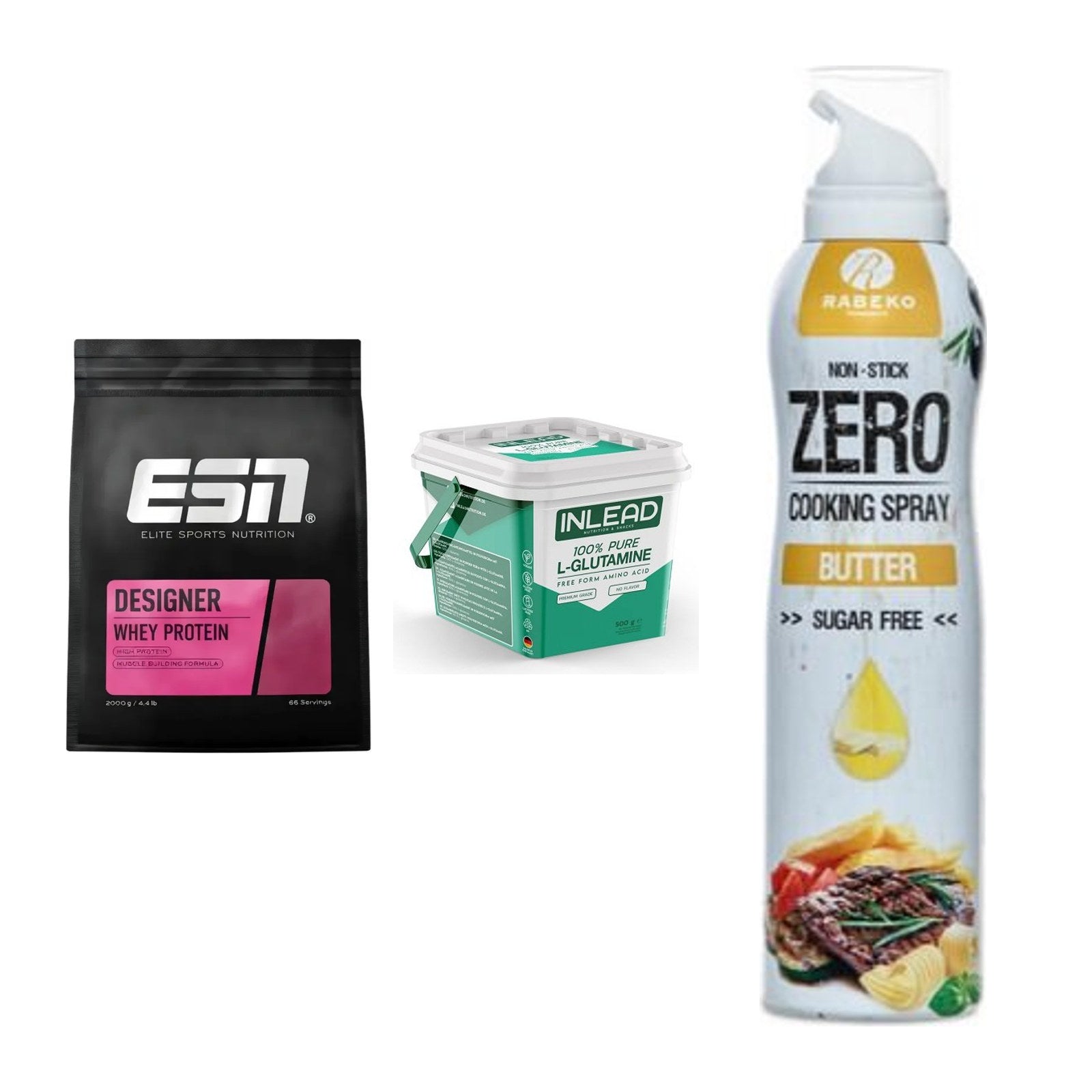 Definitionsphase-Set: ESN Designer + INLEAD L-Gluta + Rabeko Zero – alle enthaltenen Artikel
