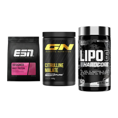 Definitionsphase-Set: ESN Designer + GN Citrulline + Nutrex Lipo 6 – alle enthaltenen Artikel