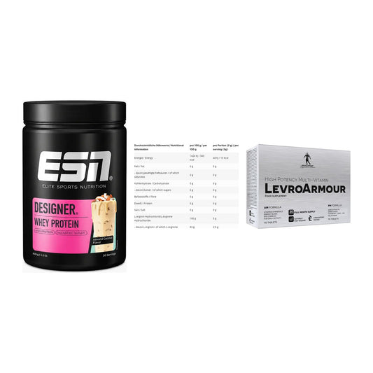 Definitionsphase-Set: ESN Designer + INLEAD L-Argin + Kevin Levrone – alle enthaltenen Artikel
