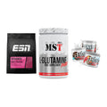 Definitionsphase-Set: ESN Designer + MST Glutamine + Sinob Flasty – alle enthaltenen Artikel