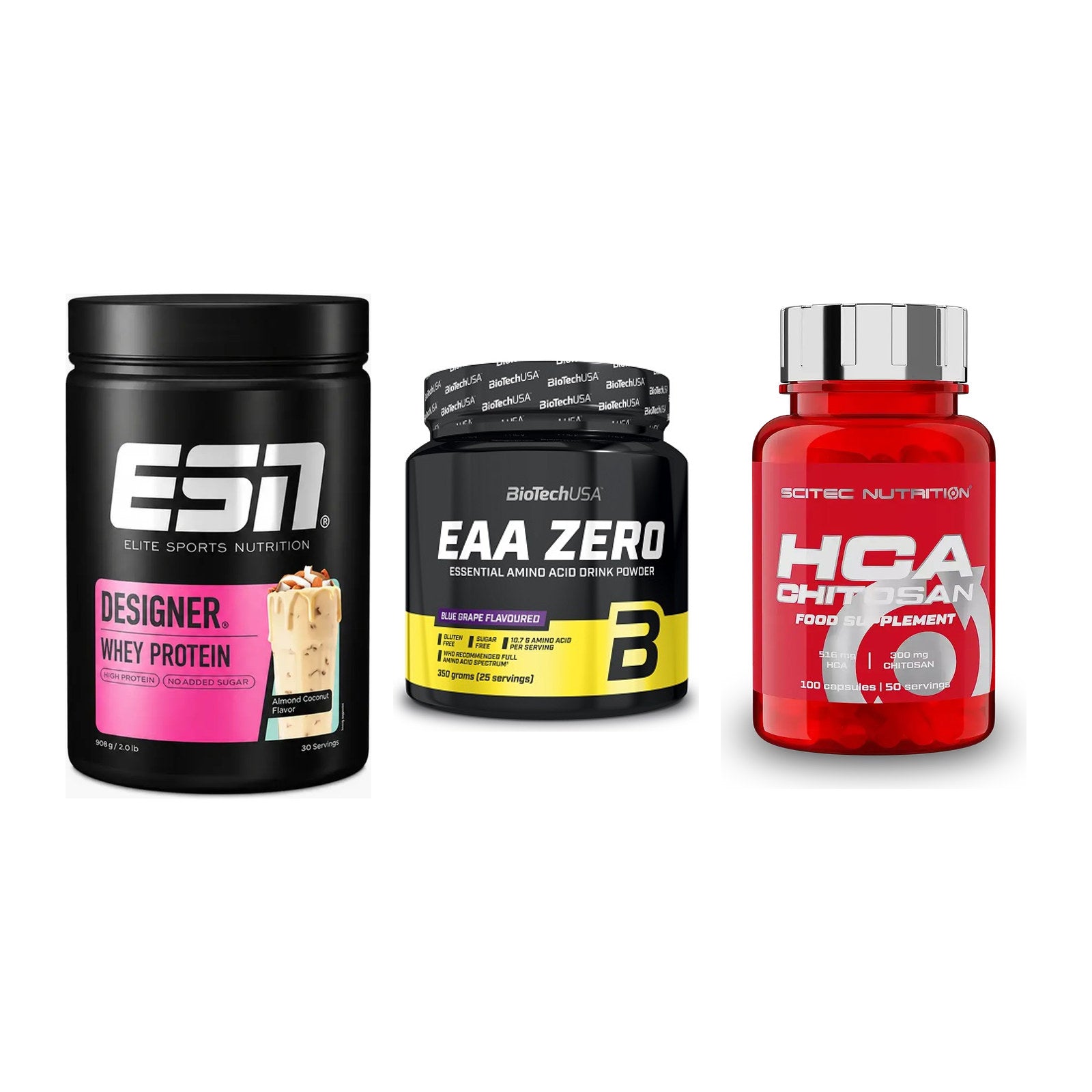 Definitionsphase-Set: ESN Designer + BioTech EAA + Scitec HCA-Chi – alle enthaltenen Artikel