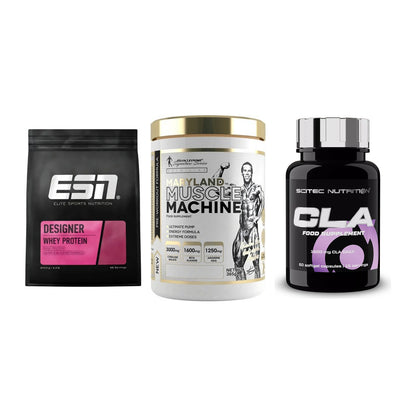 Definitionsphase-Set: ESN Designer + Kevin Levrone + Scitec CLA – alle enthaltenen Artikel