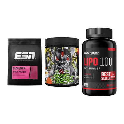 Definitionsphase-Set: ESN Designer + BPS-Pharma + Body Attack – alle enthaltenen Artikel