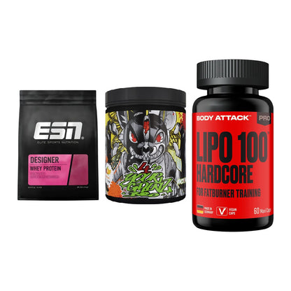 Definitionsphase-Set: ESN Designer + BPS-Pharma + Body Attack – alle enthaltenen Artikel