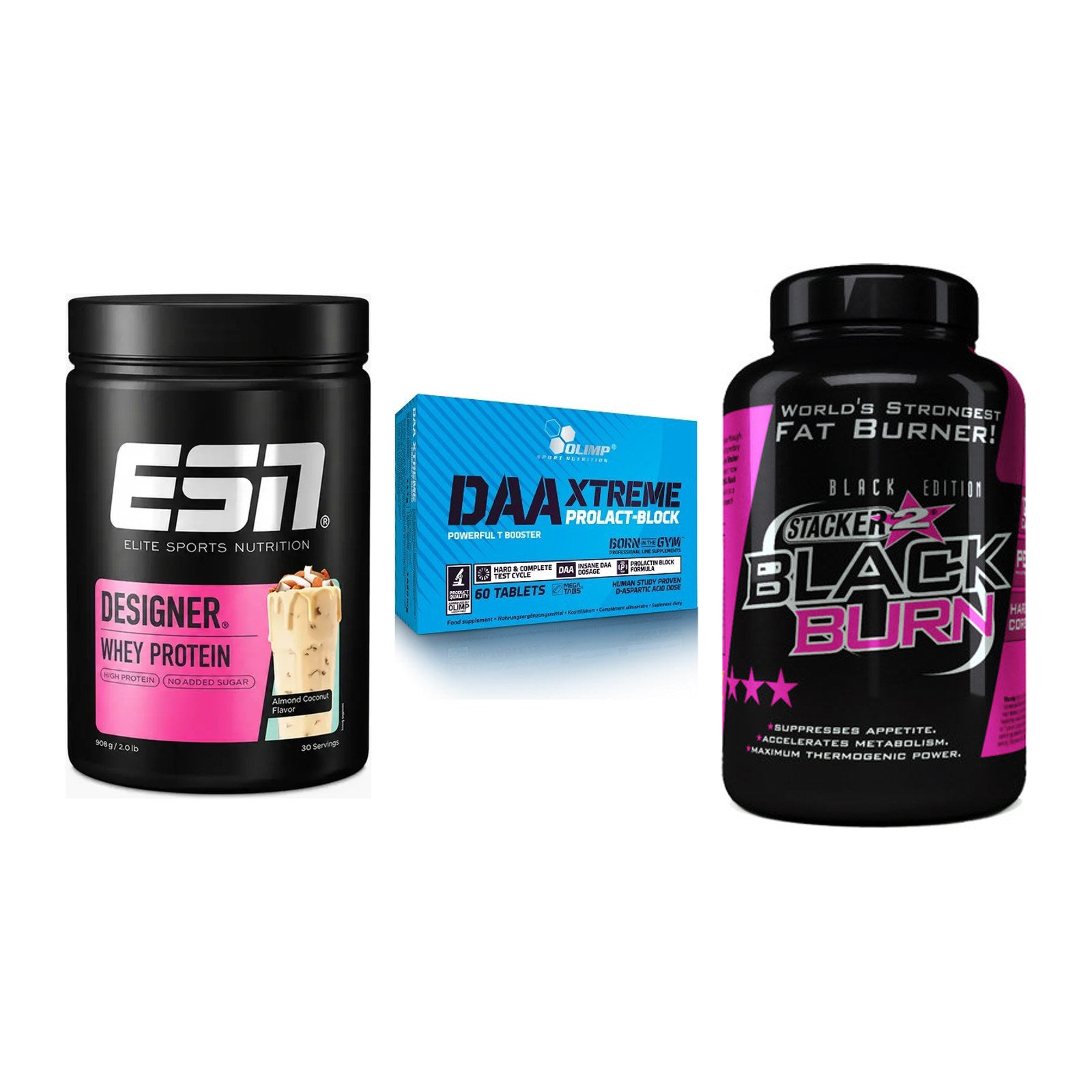 Definitionsphase-Set: ESN Designer + Olimp DAA + Stacker2 Black – alle enthaltenen Artikel