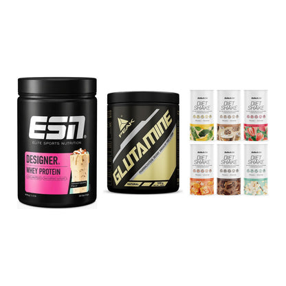 Definitionsphase-Set: ESN Designer + Peak Glutamin + BioTech Diet – alle enthaltenen Artikel