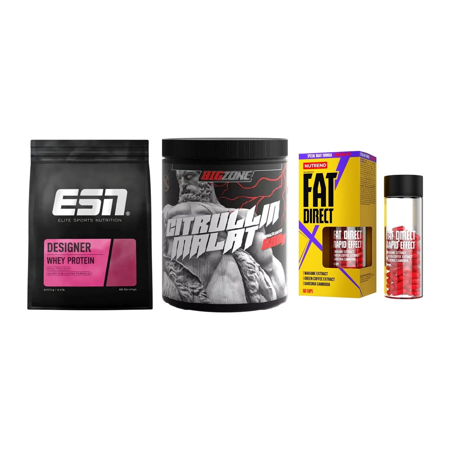 Definitionsphase-Set: ESN Designer + Big Zone + Nutrend Fat – alle enthaltenen Artikel