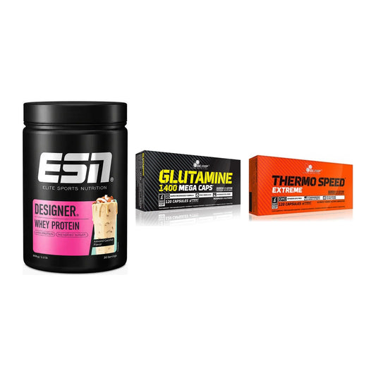 Definitionsphase-Set: ESN Designer + Olimp L-Glutam + Olimp Thermo – alle enthaltenen Artikel